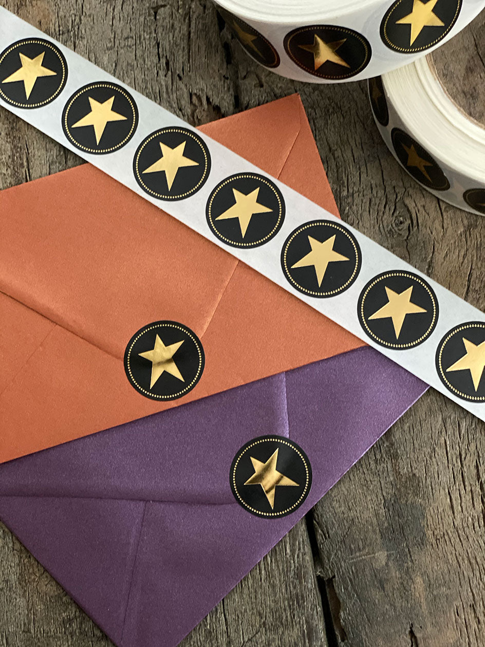 Sello Adhesivo · Estrellas