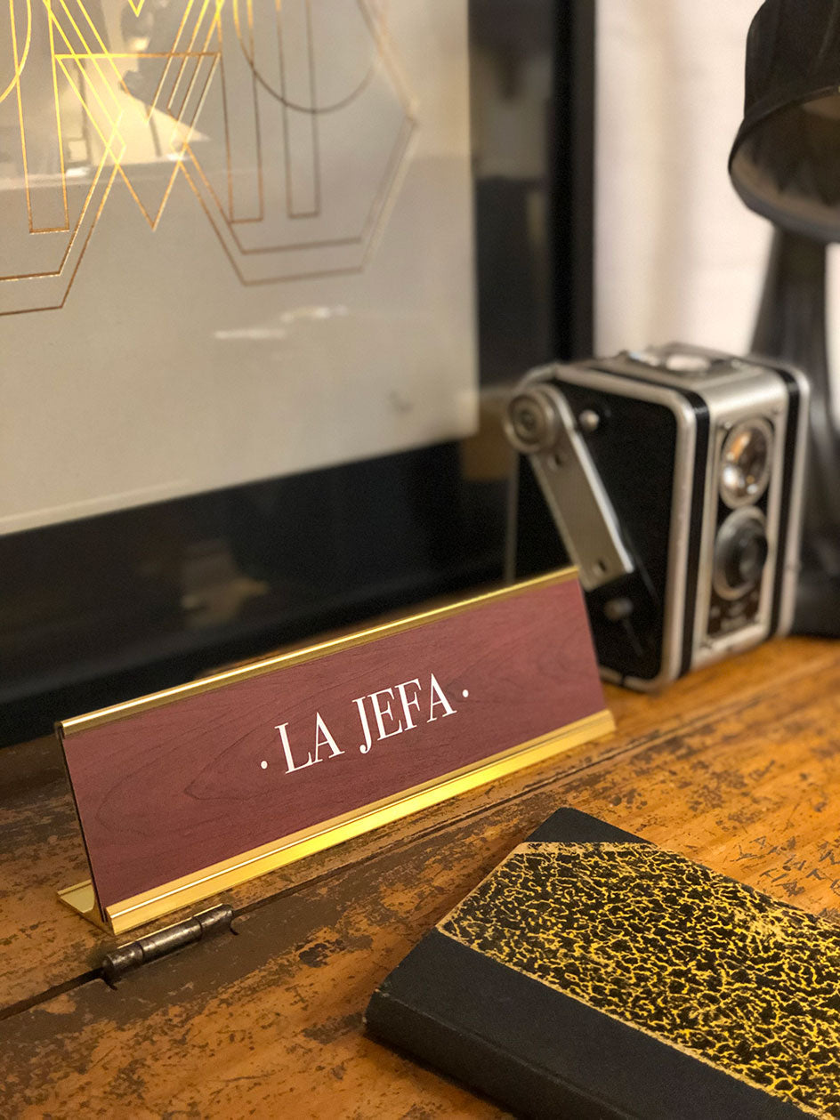 Señalética · La Jefa