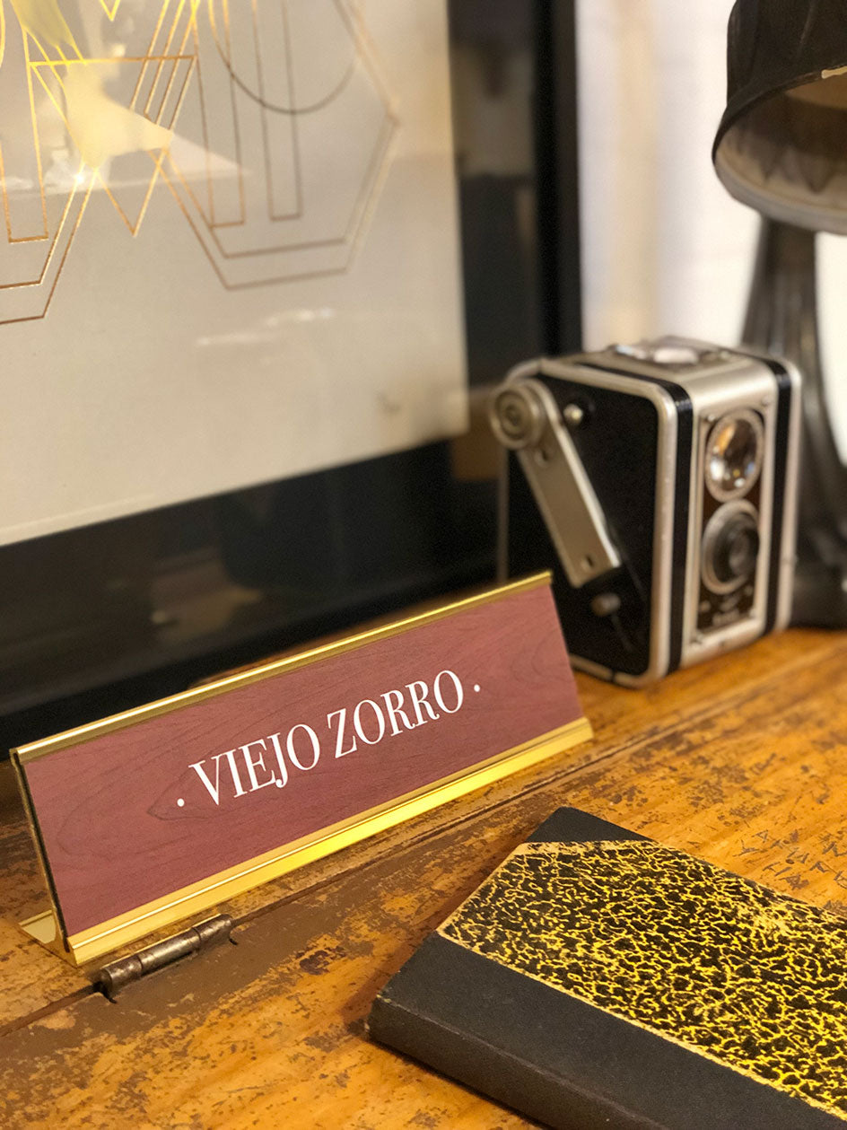 Señalética · Viejo Zorro