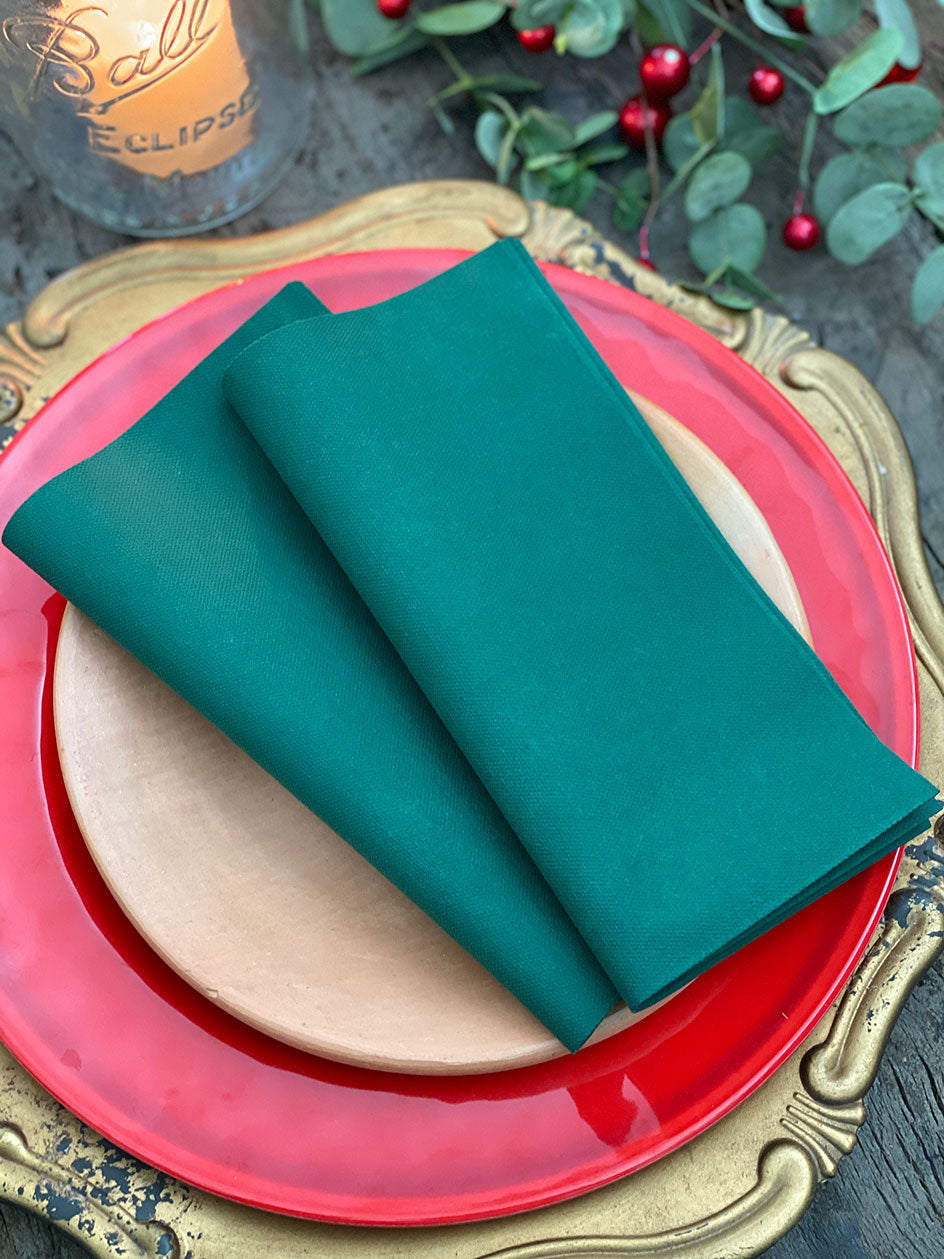 Servilleta Lisa · Verde Follaje