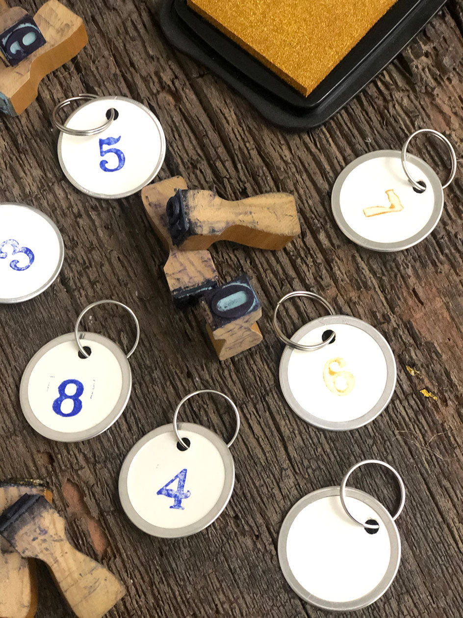 Tags de Regalo · Argolla Metálica