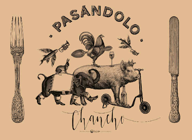 Individual Kraft · Pasándolo Chancho