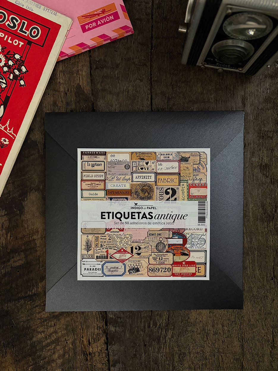 Adhesivos · Etiquetas Antique