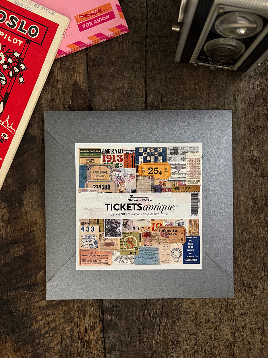 Adhesivos · Tickets Antique