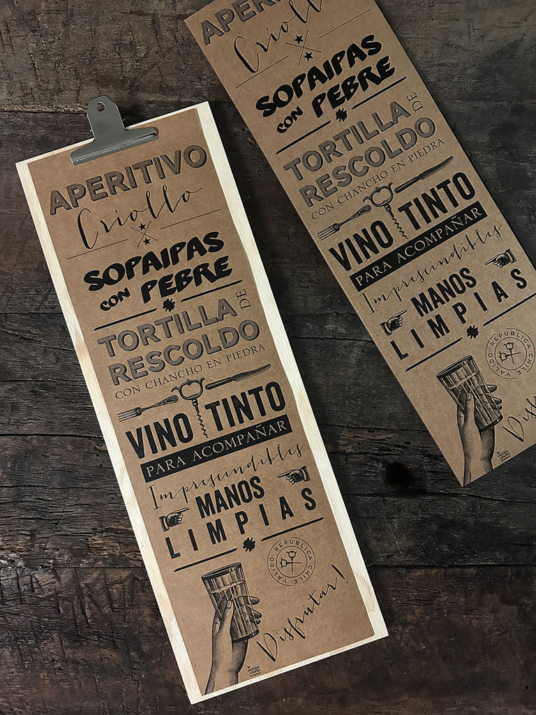 Tabla Aperitivo · Criollo