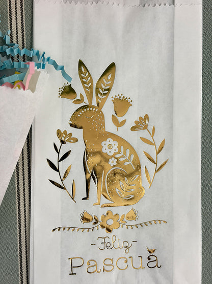 Set de Bolsas · Conejo Flores