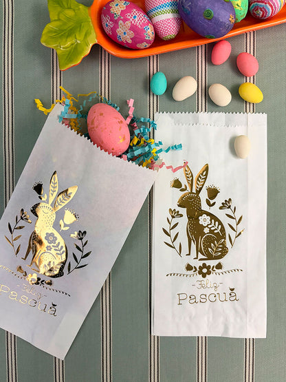 Set de Bolsas · Conejo Flores