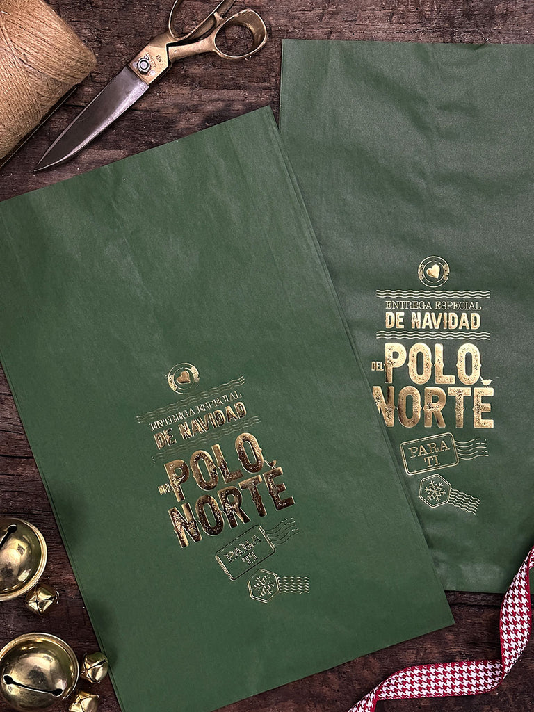 Bolsa XL Verde · Polo Norte