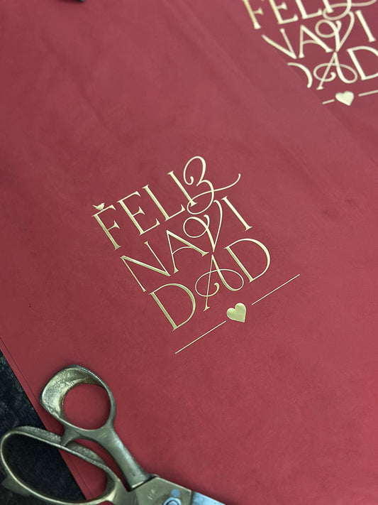 Bolsa XL Roja · Feliz Navidad