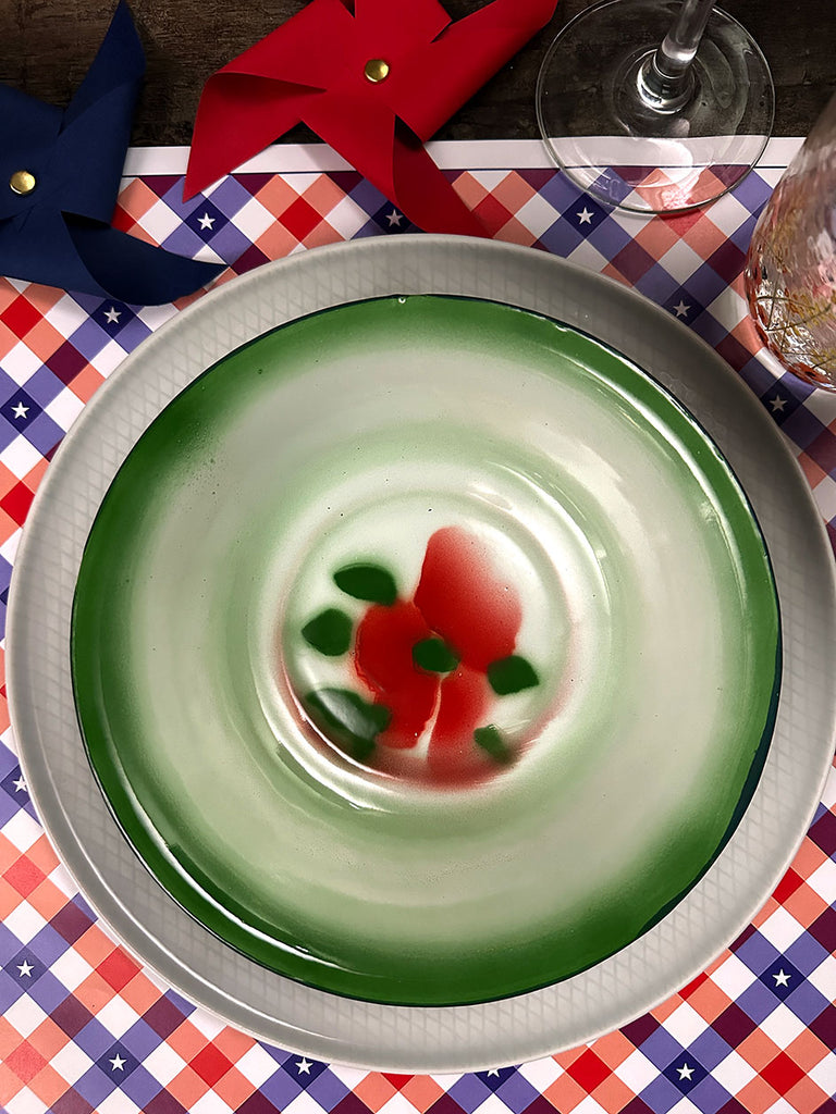 Bowl Flores · Verde