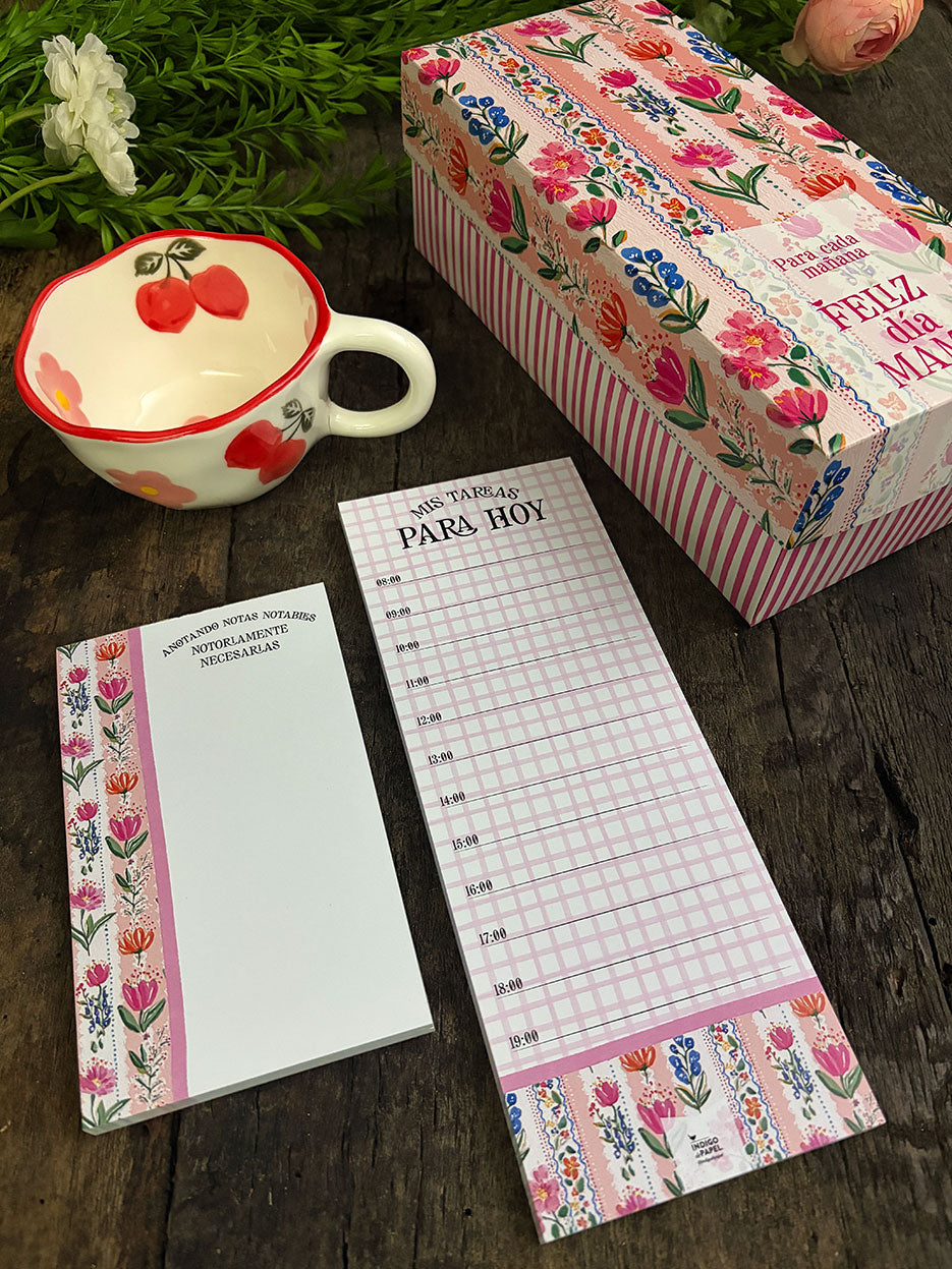 Pack Mañana · Flores Rosa