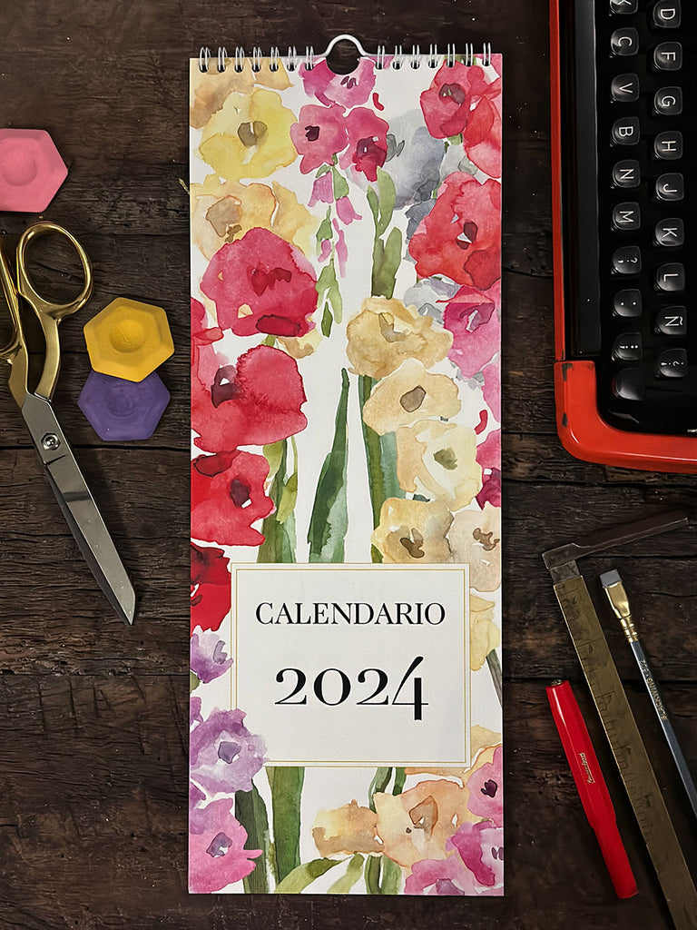 Calendario Flores 2024