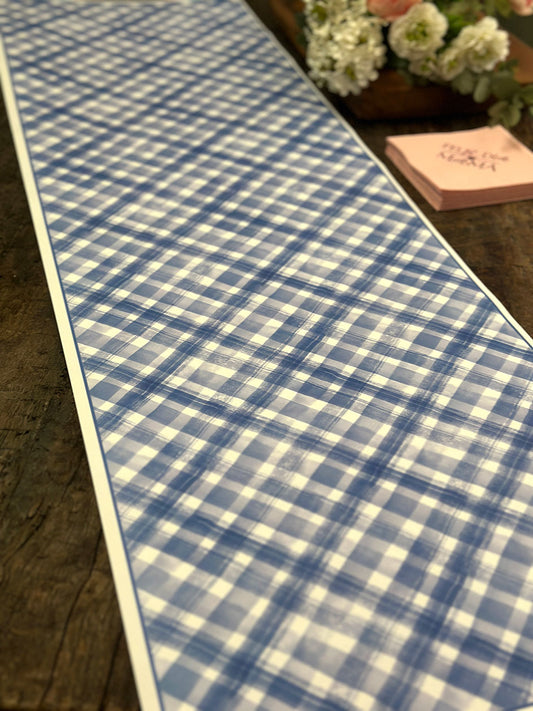Camino de Mesa · Tartan Celeste
