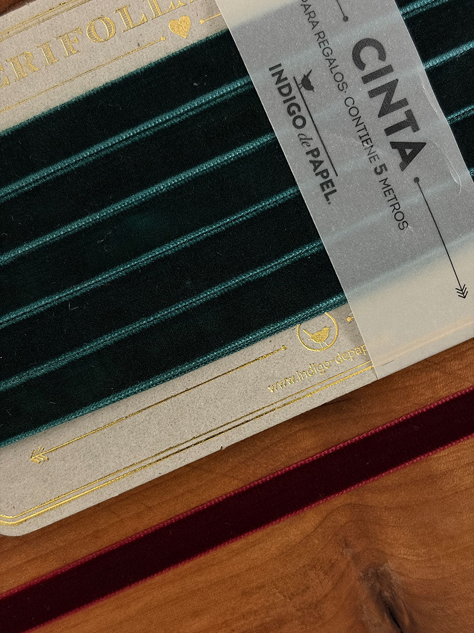 Cinta Terciopelo · Verde