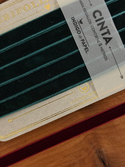 Cinta Terciopelo · Verde