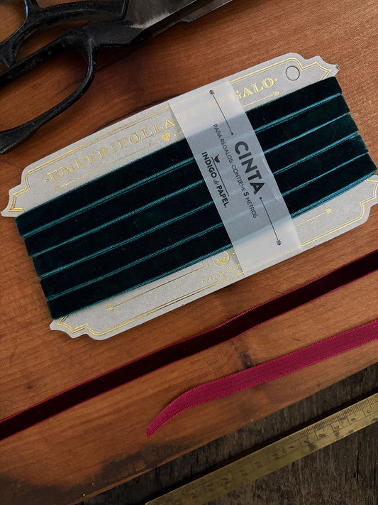 Cinta Terciopelo · Verde