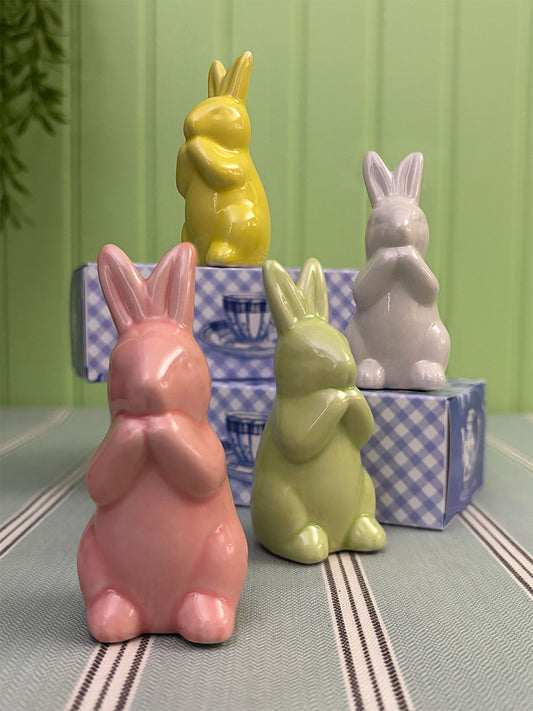 Conejos Decorativos Cerámica