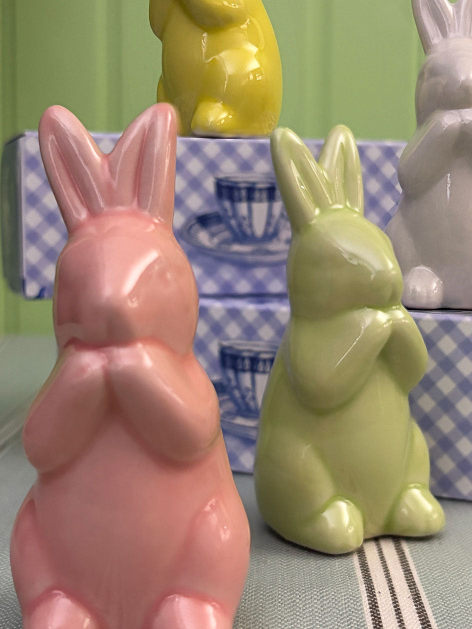 Conejos Decorativos Cerámica