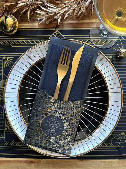 Estuche de Cubiertos · Art Deco