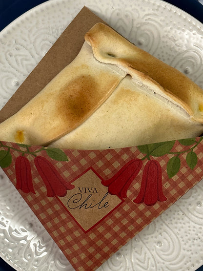 Estuche Empanadas · Copihues