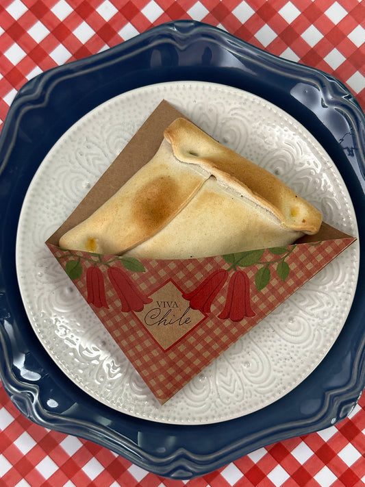 Estuche Empanadas · Copihues
