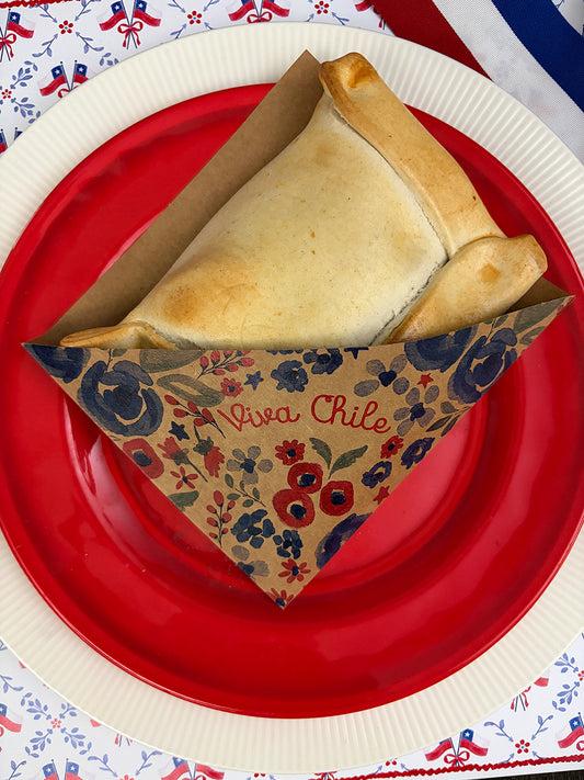 Estuche Empanadas · Amapolas