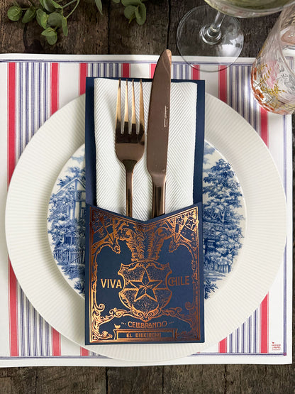 Estuche cubiertos · Escudo