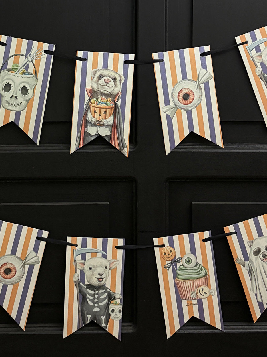 Guirnalda · Animales Halloween