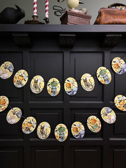 Guirnalda · Oval Calabazas