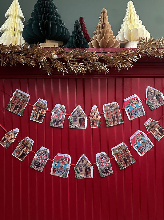 Guirnalda Casas Victorianas