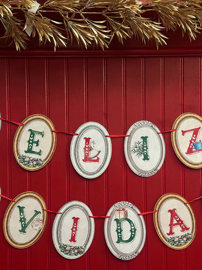 Guirnalda Oval Navidad