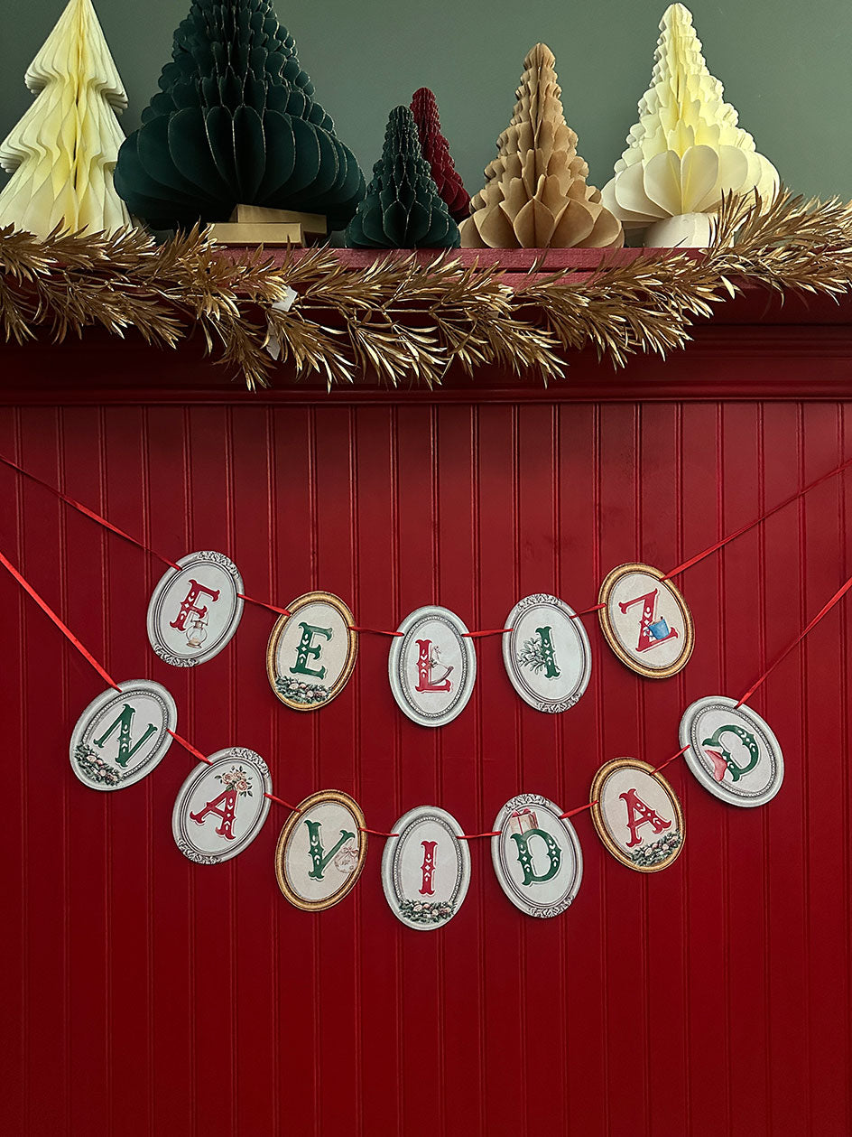 Guirnalda Oval Navidad