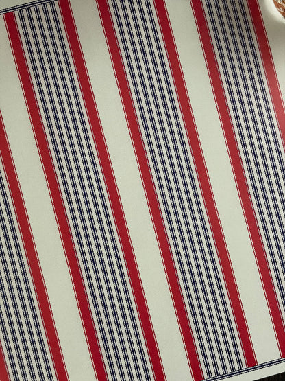 Individual Blanco · Lino Tricolor
