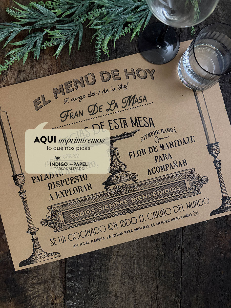 Individual Personalizado· Chef
