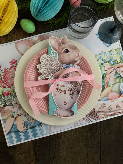 Individual Blanco · Flores Canasto