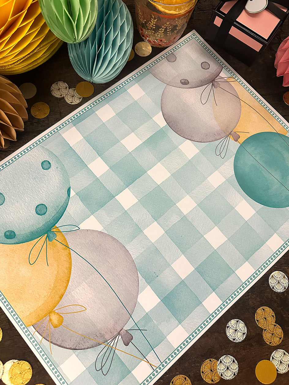 Individual Personalizado · Globos