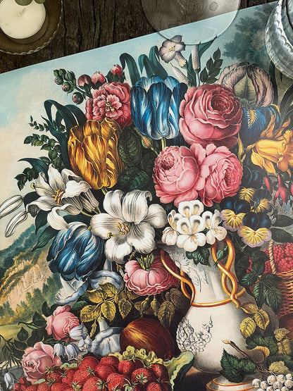 Individual Blanco · Jarrón