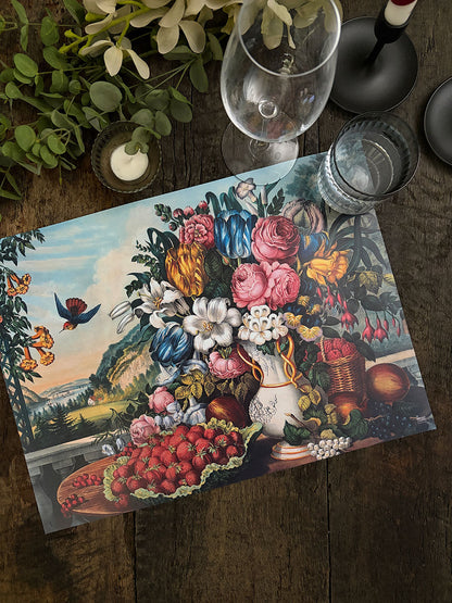 Individual Blanco · Jarrón