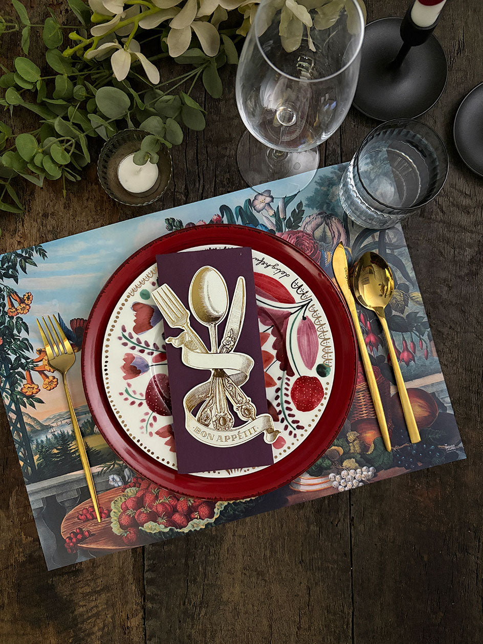 Individual Blanco · Jarrón