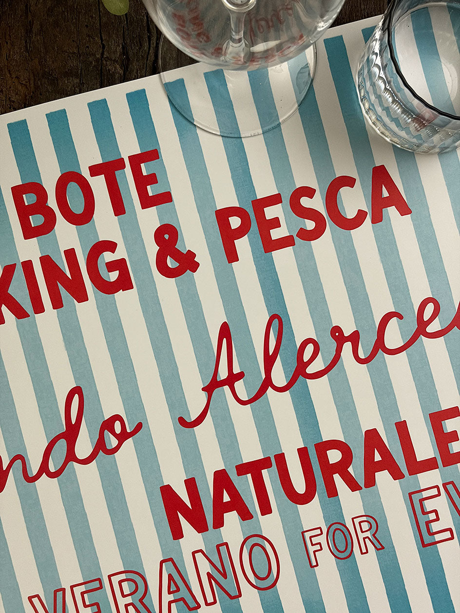 Individual Blanco · Lago Personalizado