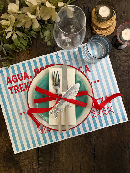 Individual Blanco · Lago Personalizado