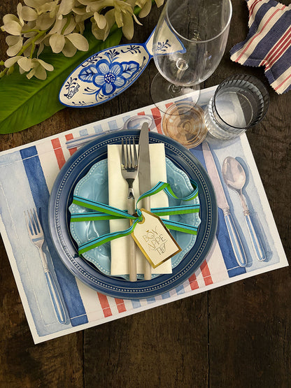 Individual Blanco · Lino Playa