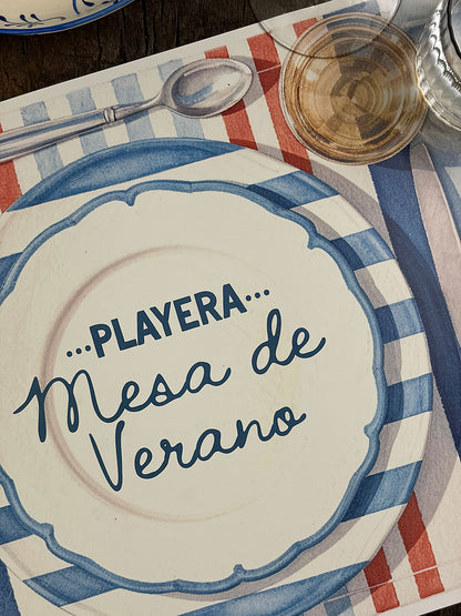 Individual Blanco · Lino Playa