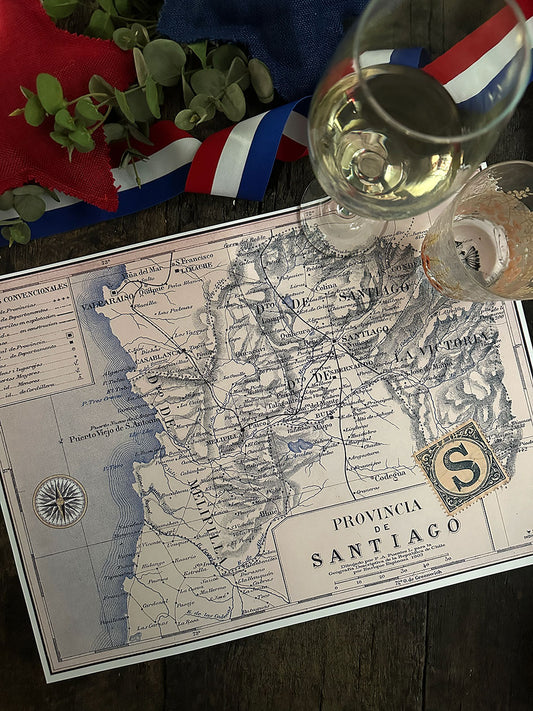 Individual Blanco · Mapa Santiago