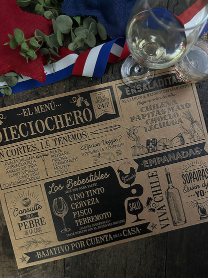 Individual Kraft · Menú 18