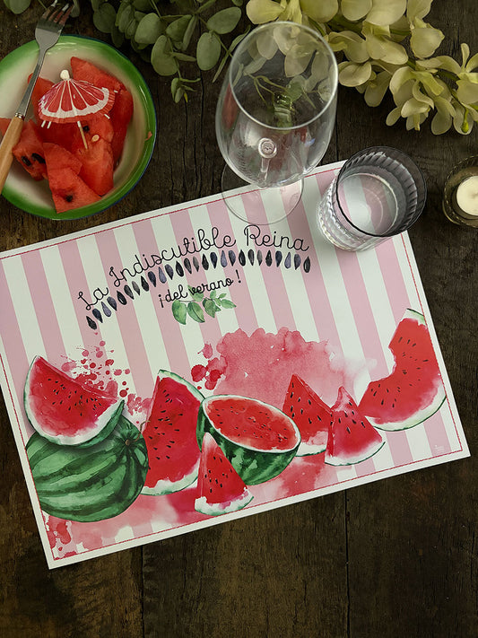 Individual Blanco · Sandía