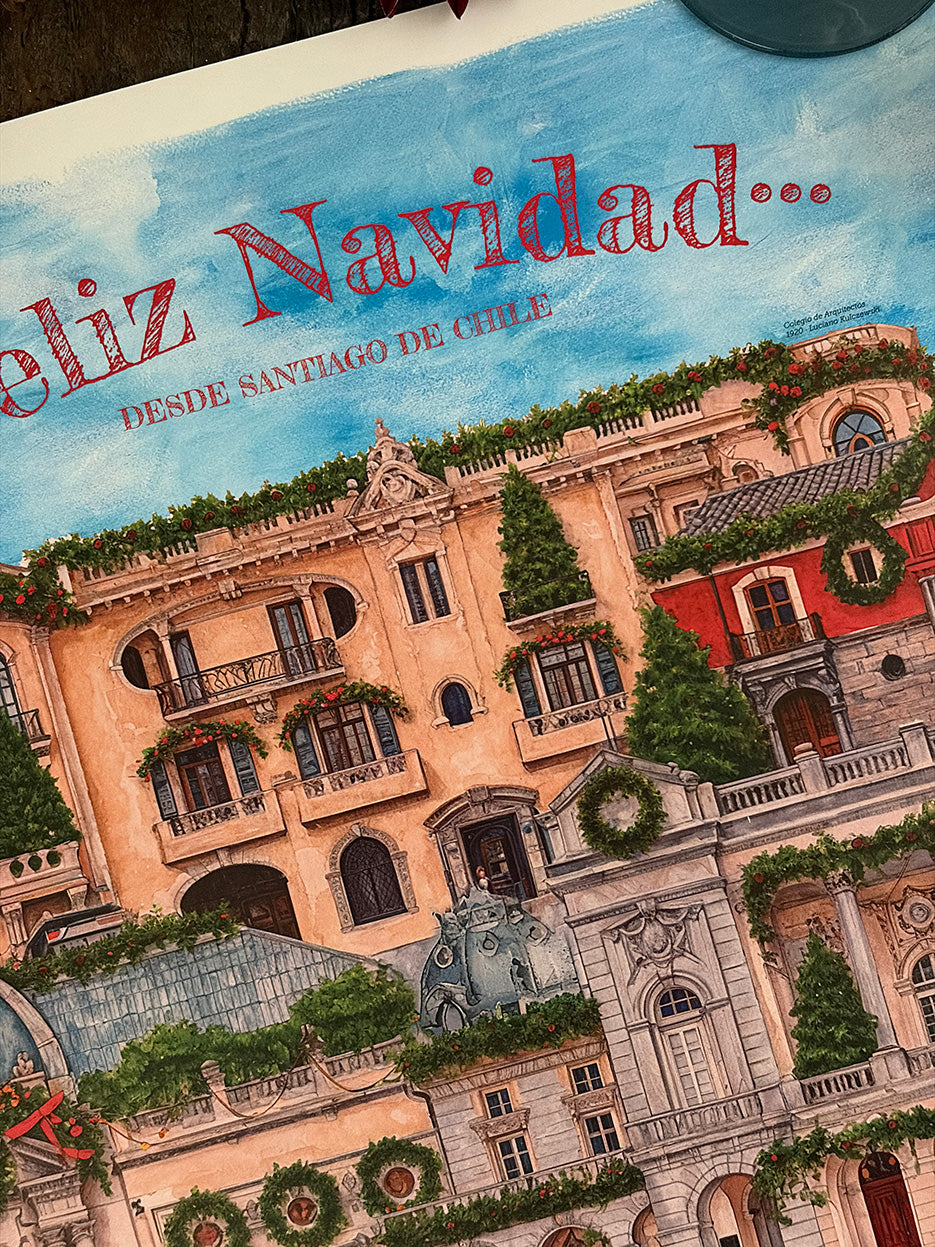 Individual Blanco · Santiago Navideño
