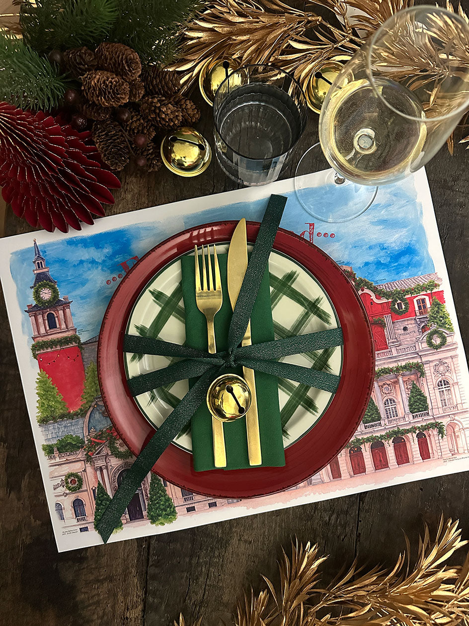 Individual Blanco · Santiago Navideño