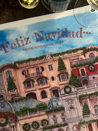 Individual Blanco · Santiago Navideño