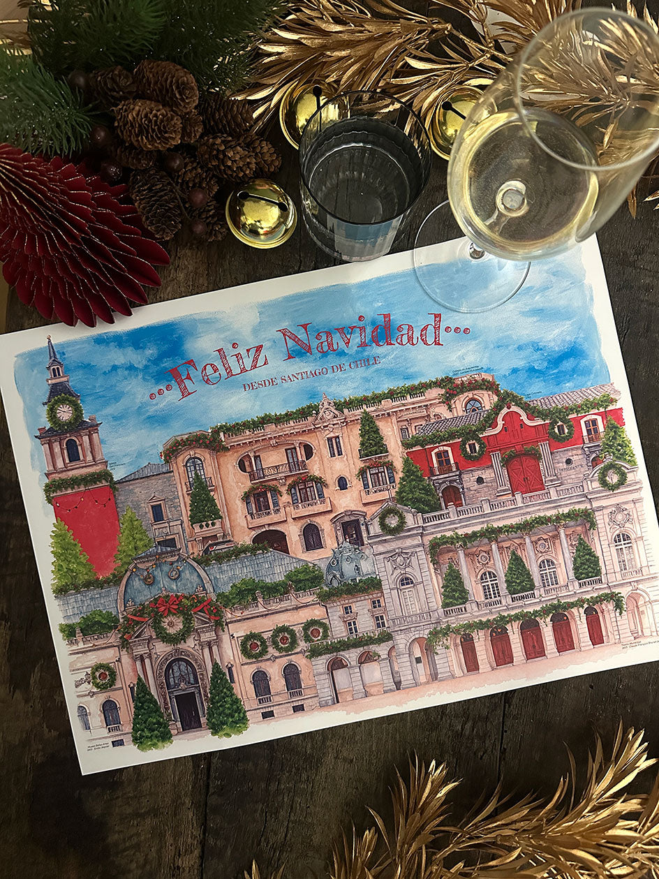 Individual Blanco · Santiago Navideño